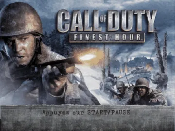 Call of Duty - Finest Hour screen shot title